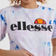 Ellesse Γυναικεία κοντομάνικη μπλούζα Alberta Tie Dye cropped Tee
